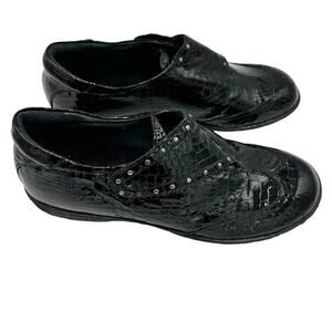 HELLE COMFORT Black Fashion Wellness Shoes Size 6.5/7